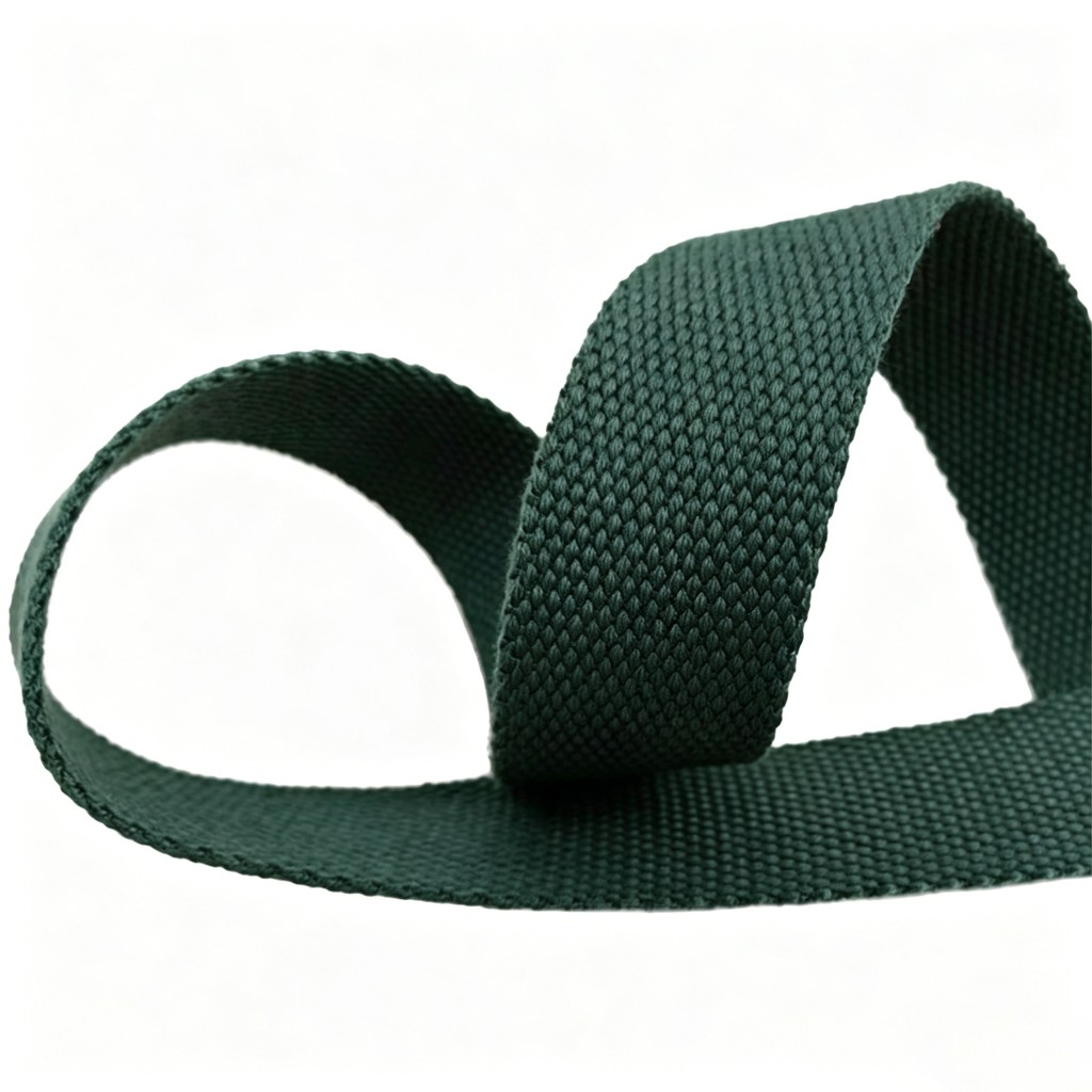 Plain Woven 100% Natural Cotton Webbing